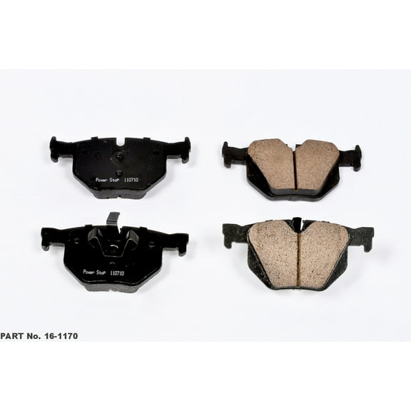 Power Stop Rear Z16 Evolution Ceramic Brake Pads 16-1170 Fits select: 2007-2013 BMW 335, 2006 BMW 330