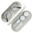 thumbnail image 1 of Estuche para Anteojos + Estuche para Lentes de Contacto MoKo Doble Cara Beige, 1 of 7