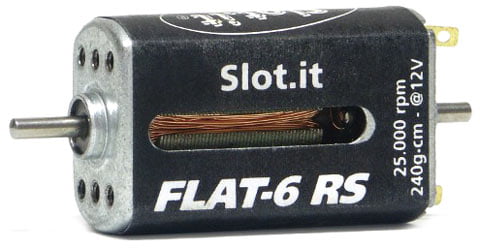 SLOT.IT Flat6 RS 24000 RPM 240gcm 15W Asymmetric Case Openings SIMN14H 