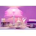 thumbnail image 2 of Great Value LED Light Bulb, 9W (60W Equivalent) A19 Lamp E26 Medium Base, Non-Dimmable, Pink, 2-Pack, 2 of 3