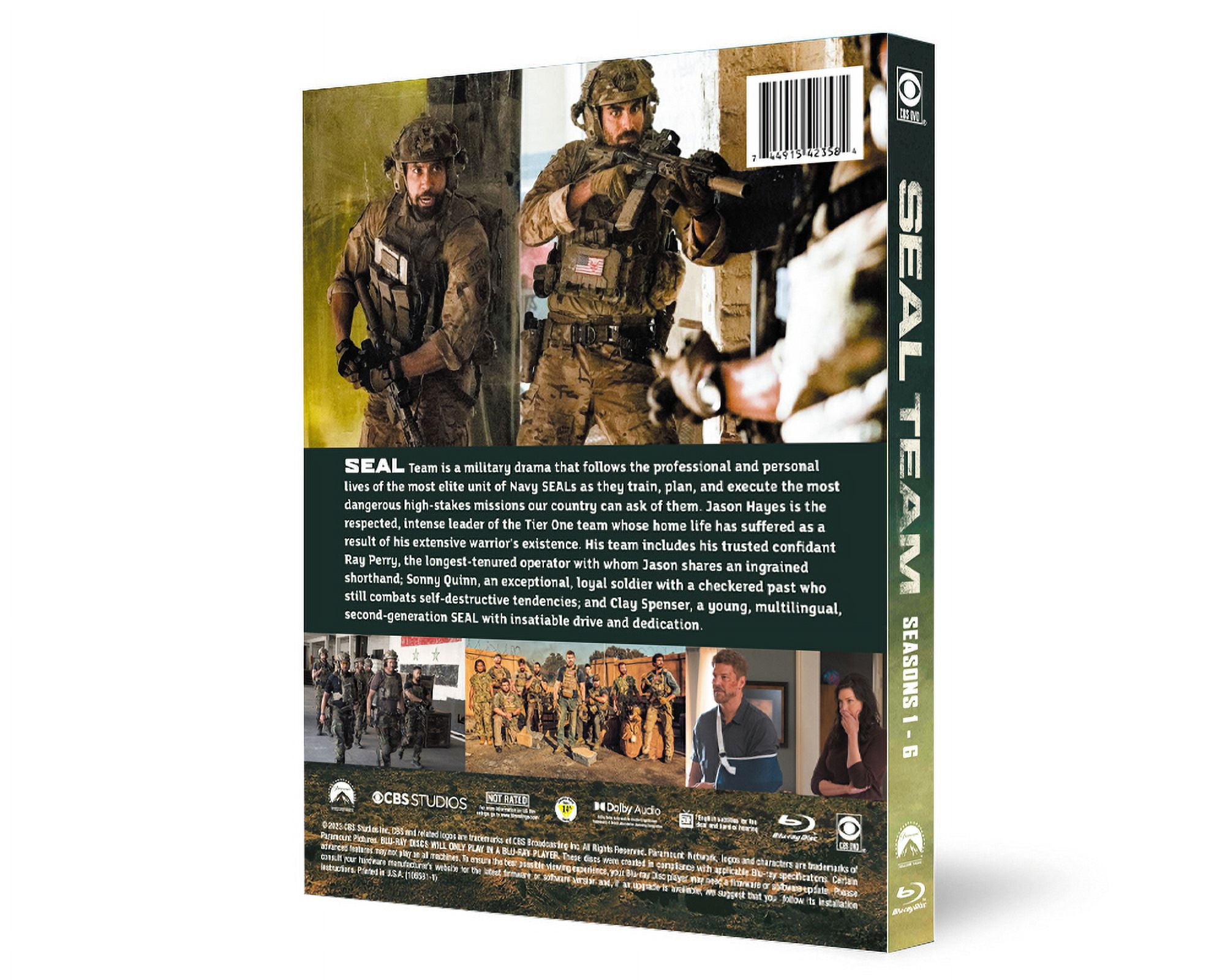 SEAL Team Full Collection Seasons 1-6 Blu-ray - Walmart.com