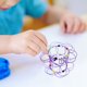 thumbnail image 4 of Kid Mandala Fidget Toys Cesta de flores Anillo de acero Juguete antiestrés (Púrpura) Tmvgtek Nuevos Originales, 4 of 9
