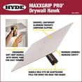 thumbnail image 2 of Drywall Hawk Hyde 09073, aluminio ligero, 13 cm, 2 of 2