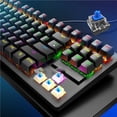 thumbnail image 5 of Teclado Mecánico Punk, Teclado Con Cable Usb De 87 Teclas Con Retroiluminación, Teclado Para Ordenador Portátil Para Juegos De Oficina Kearding EL013435-01, 5 of 5