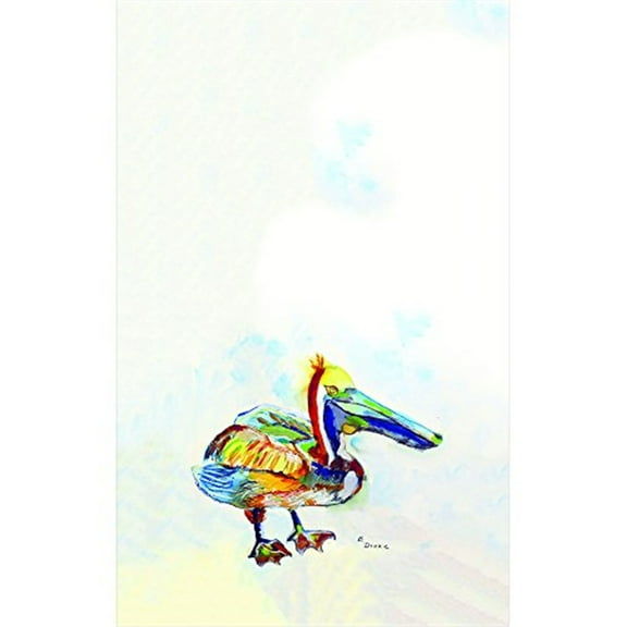 Betsy Drake Interiors Heathcliff Pelican Kitchen Towel