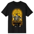 thumbnail image 6 of Sun Records Elvis Presley Vintage Jukebox Art Crew Neck Short Sleeve Men's Black T-shirt-3XL, 6 of 7