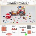 thumbnail image 3 of Hweilai Kit de Mini Blocs Street View (722 Pcs) - Chariot, Cadeau pour Adultes, Garçons, Filles 6+, Non Compatible avec Lego, 3 of 5