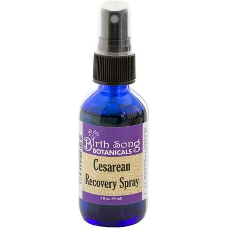 Birth Song Botanicals Cesarean Recovery Antiseptic Spray, 2oz Holistic Healing Ointment Spray