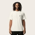 thumbnail image 3 of Dalix Spook a Latte Ghost Embroidered Relaxed Heavy Soft Cotton T Shirt Mens in Natural S Small, 3 of 5