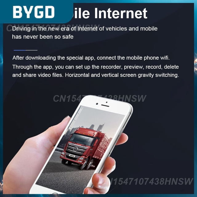 Loop Recording Driving Recorder Portable With Usb Wifi Video Recorder Night Vision 1080p Dash Camera Car AccessoriesParking monitorRussian Federation He Qiyong unisex