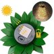 thumbnail image 3 of Luces solares, lámpara de linterna de hierro, luces LED de cadena de alambre de cobre, decoración de jardín impermeable para exteriores, luz colgante, 3 of 5