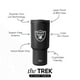 thumbnail image 2 of Vaso sencillo y moderno de acero inoxidable de los Oakland Raiders de la NFL, 900 ml, 2 of 4