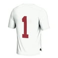 thumbnail image 3 of Men's GameDay Greats #1 White Alabama Crimson Tide Football Jersey, 3 of 4