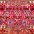 thumbnail image 6 of SAFAVIEH Madison Area Southwestern Bordered Area Rug, Fuchsia, 6'7" x 6'7" Square, 6 of 7