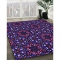 thumbnail image 3 of Ahgly Company Machine Washable Indoor Rectangle Transitional Purple Amethyst Purple Area Rugs, 2' x 3', 3 of 7