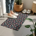 thumbnail image 4 of Dark Blue Christmas Santa and Gnome Pattern Door Rugs,Washable Non Slip Door Mats Indoor,Decorative Door Mats,Entry Mat Indoor for Entrance,Bedroom,Kitchen,Bathroom,16"x24", 4 of 6