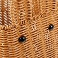 thumbnail image 4 of unbranded Cesta Tejida Con Asa Para Almacenamiento Decorativo Color Marrón Con Y, 4 of 7