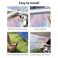 thumbnail image 7 of 4th of July RV Awning Sun Shade Screen 9'X7' America 250th Mesh Sunscreen Red White and Blue Star Ombre Awning Shade Screen with Zipper UV Blocker Completed Kits for RV Motorhome Camper, 7 of 7