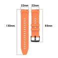 thumbnail image 3 of Estbridge Silicone Strap 22mm Watch Band Replacement for Watch S1 (Orange), 3 of 8