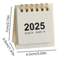 thumbnail image 5 of Calendario De Escritorio Pequeño 2025 Calendario De Escritor, 5 of 5