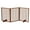 Brown, variant on YYAo Dog Gate, Pet Gate Indoor Dog Fences,The Wooden Dog Fence Walnut