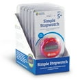 Learning Resources Simple Stopwatch, Classroom Supplies, Ages 5