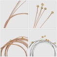thumbnail image 3 of HEALEEP 12Pcs Metal Folk Guitar String Pack Acoustic Guitar Replacement Accessories, 3 of 8