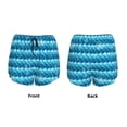 thumbnail image 3 of KLL Pearlescent Scales Pattern Shorts Women,Athletic Shorts High Waisted Running Shorts Pocket Sporty Short Gym Elastic Workout Shorts-Large, 3 of 7