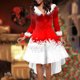 thumbnail image 2 of Vestidos de Navidad Para Mujer Vestido de Fiesta Manga Larga Estampado Con Cuello en V Vestido de Columpio en La Espalda Odeerbi  ODB192224, 2 of 5