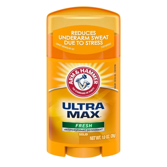 Arm And Hammer Ultra Max Invisible Solid Antiperspirant Deodorant - 1 Oz