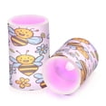 thumbnail image 2 of ALAZA Cute Bee and Flowers 2 PCs LED Flickering Flameless Candles with Remote Timer Battery Operated Candle, 2 of 7