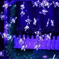 thumbnail image 3 of LINLIN Solar Butterfly String Lights,8 Lighting Mode LED Butterfly Christmas Fairy Lights Waterproof Butterfly Lights for Home Party Wedding Patio Garden Porch Balcony, 3 of 7