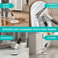 thumbnail image 4 of True & Tidy 4 in 1 Spray Mop Kit With Cleaning Attachments, Pink, 4 of 8