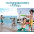 thumbnail image 4 of 6pcs Water Pistols For Kids Toddlers, 33cm Mixed Colors Foam Water Pistol Beach Toysrandom Color, 4 of 4