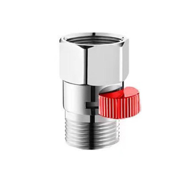 CAIROYAR Válvula de cierre de control rápido de flujo G1/2" para cabezal de ducha Ahorradores de agua manuales