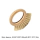 thumbnail image 5 of Wosthever Cepillo para lavar frutas con mango en forma de anillo, herramienta de limpieza de Natural, útil para ahorrar mano de obra, fregador de Suministros de limpieza para el hogar Wosthever HA061423-00, 5 of 6
