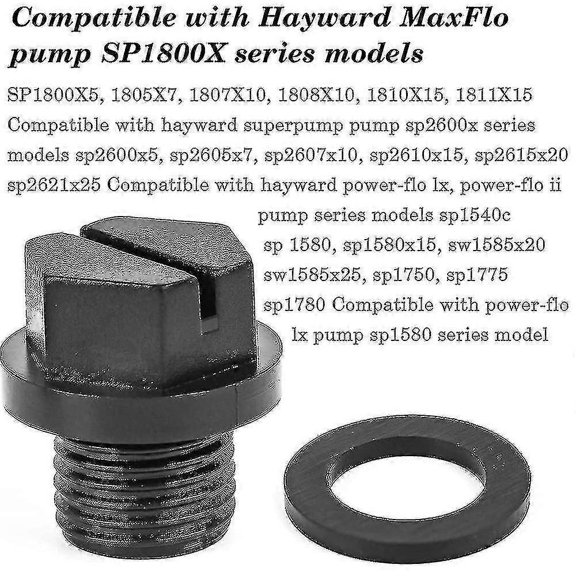 Hayward Spx1700fg Hose Cap With Gasket For Pumppool Pump Hose Cap, Pool Pump Hose Cap With Gasket Replacement