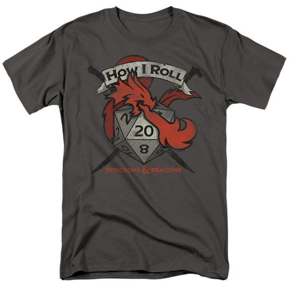 Dungeons And Dragons How I Roll D And D Unisex Adult T Shirt For Men And Women