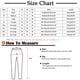 thumbnail image 3 of ICHUANYI Clearance Womens Elastic Waist Stretch Buttons Printing Thin Stretch Skinny Pants Trousers(Red, L) ICHUANYI WER2023081400348, 3 of 9