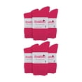 thumbnail image 2 of Chaussettes pour Femmes en Coton Uni Riche / 12 Paires / Sock Snob / Chaussettes Fines Colorées Mi-Mollet, 2 of 2