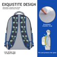 thumbnail image 5 of Minimalist Elephant and Geometric Shapes Backpack - Waterproof School Bag with Padded Straps, Organized Storage for Commuters, 5 of 5