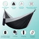 thumbnail image 4 of [ Hamaca ERUW Camping 210D Nylon para Exterior Negra/Gris ], 4 of 9
