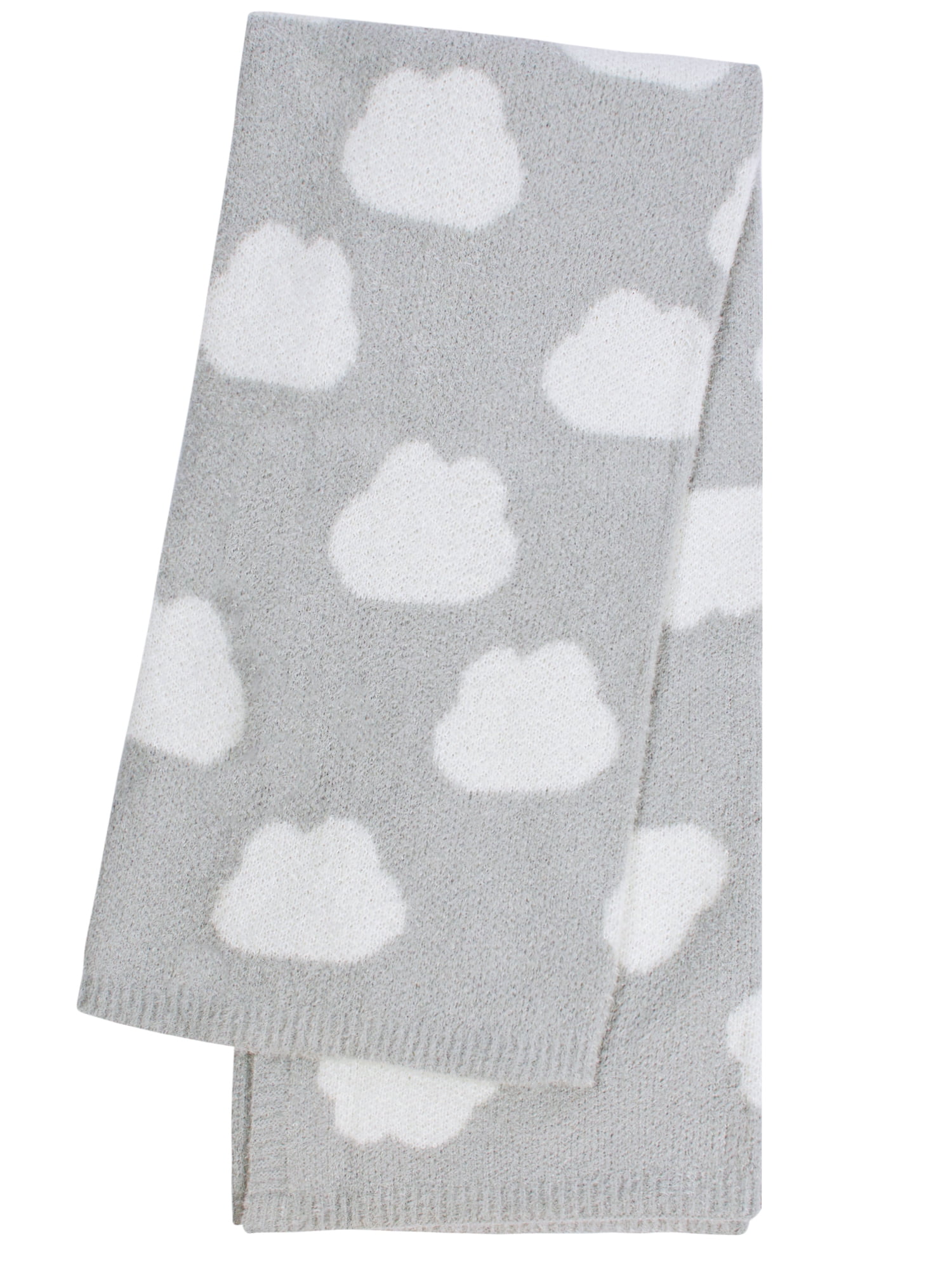 Modern Moments by Gerber Infant Baby Boy or Girl Unisex Soft Cozy Viscose Blanket, Gray Clouds