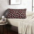 thumbnail image 6 of Naloa Salamander Pillowcase, Throw Pillowcase, Wrinkle-Free, Stain-Resistant with Hidden Zipper for Bedroom Sofa-16"x24", 6 of 6