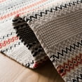 thumbnail image 5 of SAFAVIEH Montauk Spots Geometric Cotton Area Rug, Red/Beige, 3' x 5', 5 of 7