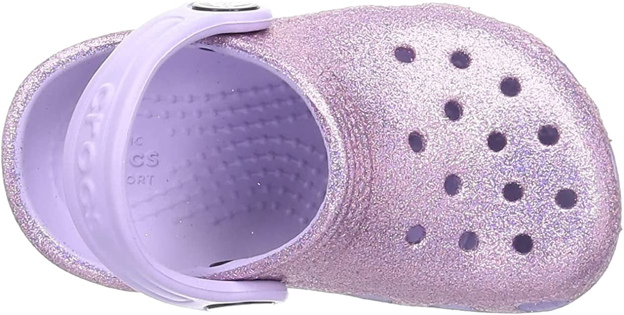 Crocs Kids Classic Glitter Clog