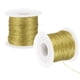 thumbnail image 1 of Cuerda de Tinsel Metálico Uxcell, Cinta de Envoltura de Cuerda Cuerdas No Elásticas para Hacer Adornos de Regalo Color Dorado Claro, 1 of 7