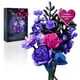 thumbnail image 1 of Set de construcción iAtom, ramo de flores moradas con 736 unidades, 1 of 6