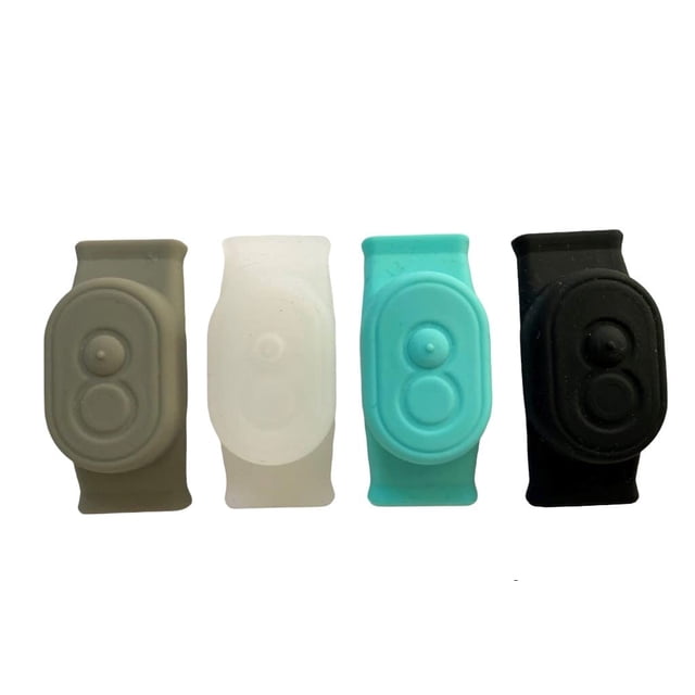 Tabcase V2 Fundas Protectoras (Paquete De 2) Para Loc8Tor Tabcat Pet Collar Locator V2 (Turquesa)