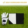 thumbnail image 3 of BESTYASH Cubierta Para De Puntuación De Golf En PU Negro Uso Profesional, 3 of 6